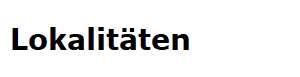 Lokalitten