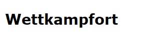 Wettkampfort
